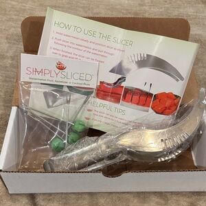 Silver Watermelon Slicer